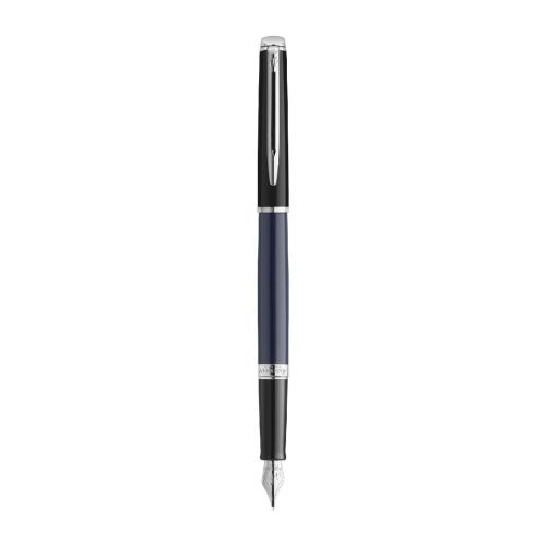 HEMISPHERE - Waterman  Color-Block Füllfederhalter mit Palladiumbeschichtung (blaue Mine)