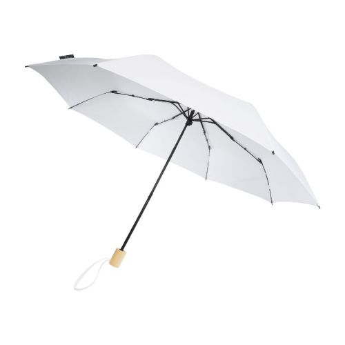 BIRGIT -  21'' faltbarer winddichter Regenschirm aus recyceltem PET