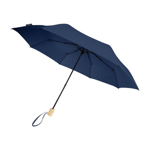 BIRGIT -  21'' faltbarer winddichter Regenschirm aus recyceltem PET