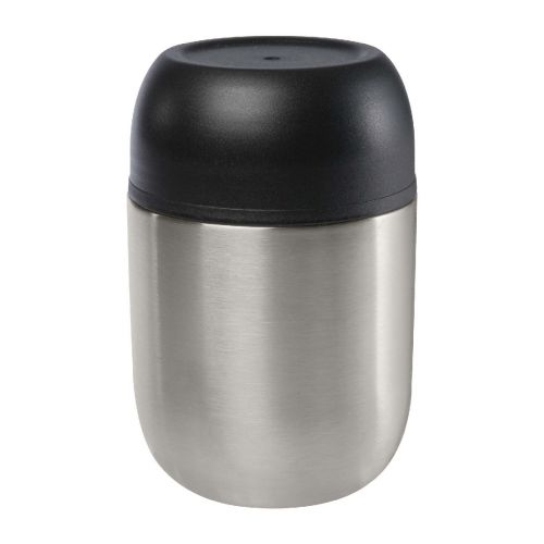 SUPO -  480 ml doppelwandiger Lunchpot aus recyceltem Edelstahl mit faltbarem Löffel
