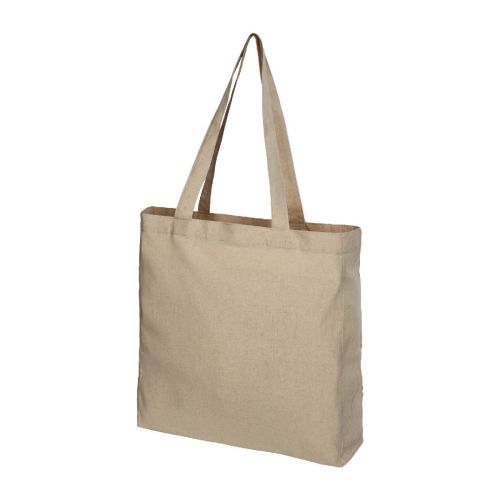 PHEEBS -  210 g/m² recycelte Tragetasche mit Seitenfalten 13L