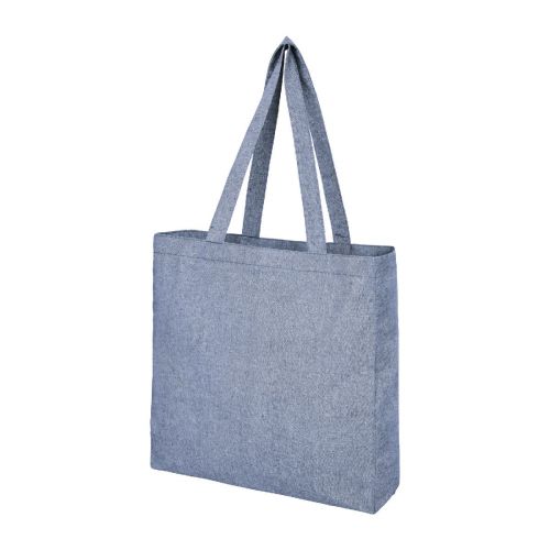 PHEEBS -  210 g/m² recycelte Tragetasche mit Seitenfalten 13L