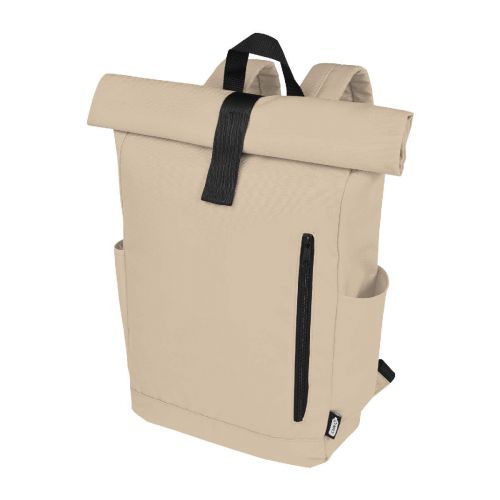 BYRON -  15,6" GRS RPET Roll-Top Rucksack 18 L