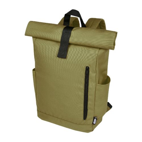 BYRON -  15,6" GRS RPET Roll-Top Rucksack 18 L