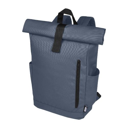 BYRON -  15,6" GRS RPET Roll-Top Rucksack 18 L