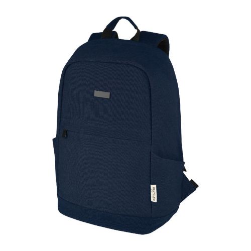 JOEY -  15,6 Zoll Anti-Diebstahl Laptop Rucksack 18 L aus GRS-recyceltem Canvas