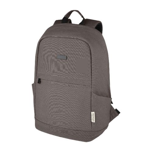 JOEY -  15,6 Zoll Anti-Diebstahl Laptop Rucksack 18 L aus GRS-recyceltem Canvas