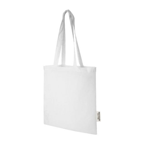 MADRAS -  140 g/m² Baumwoll Tragetasche aus GRS recycelter Baumwolle, 7L