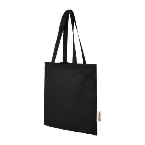MADRAS -  140 g/m² Baumwoll Tragetasche aus GRS recycelter Baumwolle, 7L