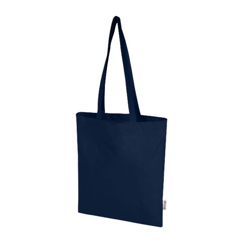 MADRAS BLEND -  140 g/m² Tragetasche aus GRS-recycelter Baumwolle 7L