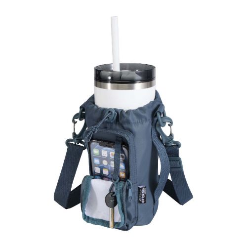 TRIP AWARE™ -  Recycelte Reisetasche für Flaschen 2 L