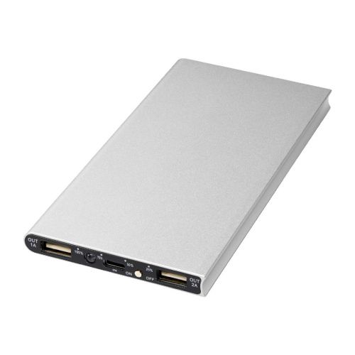 PLATE -  8000 mAh Aluminium-Powerbank