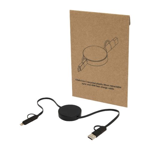 W CITALA - Citala 90 cm 5-in-1 Kabel aus recyceltem Kunststoff für Datenübertragung und 40W Schnellladung