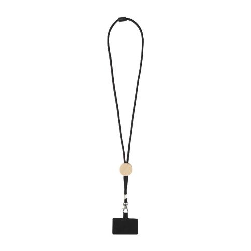 ADHAB -  Smartphone Lanyard mit Bambusdetails