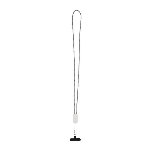 ANSER -  Smartphone Lanyard aus recyceltem Kunststoff mit 27 W 5-in-1 integriertem Kabel