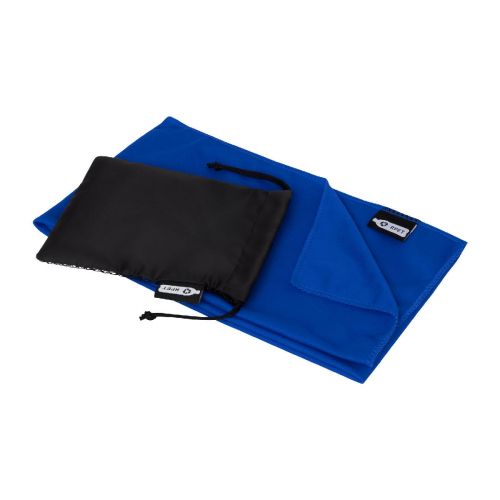 RAQUEL -  Sport Kühlhandtuch im Etui aus recyceltem PET Kunststoff 80 x 30 cm