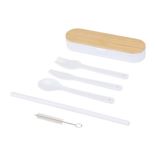 RUNA -  Besteckset mit Bambusdeckel