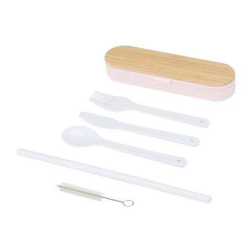 RUNA -  Besteckset mit Bambusdeckel