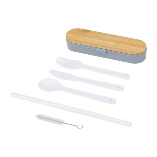 RUNA -  Besteckset mit Bambusdeckel
