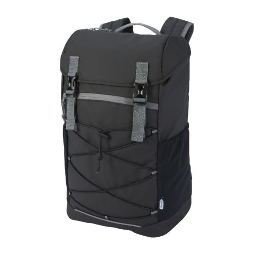 AQUA - 15,6" GRS recycelter wasserabweisender Laptop-Rucksack 23 L