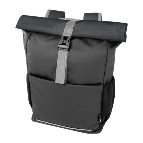 AQUA - 15" wasserabweisende Fahrradtasche aus GRS Recyclingmaterial 20 L