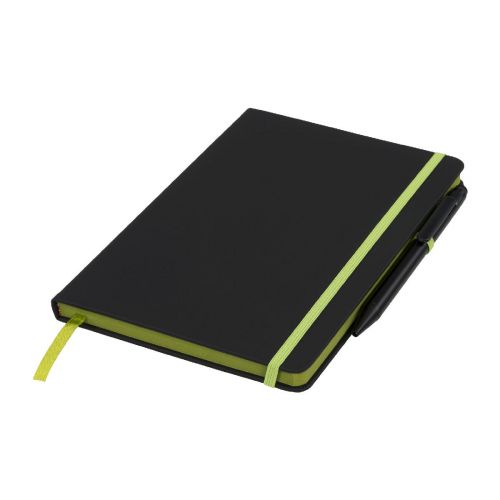 NOIR EDGE -  A5 Notizbuch mit farbigem Rand