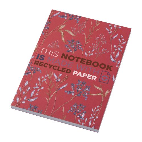 NOVELLA AUSTEN -  A5 Softcover Notizbuch aus Recyclingmaterial – 100 Blatt