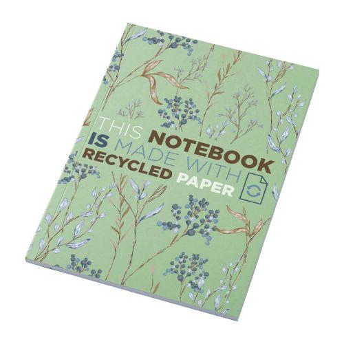 NOVELLA AUSTEN -  A5 Softcover Notizbuch aus Recyclingmaterial – 50 Blatt