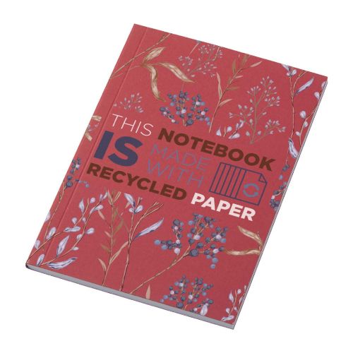 NOVELLA AUSTEN -  A6 Softcover Notizbuch aus Recyclingmaterial – 50 Blatt