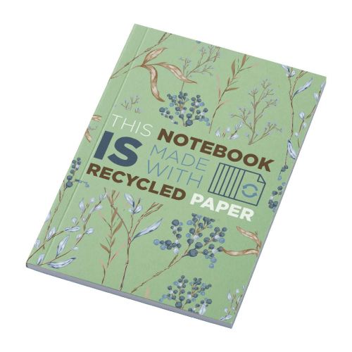 NOVELLA AUSTEN -  A6 Softcover Notizbuch aus Recyclingmaterial – 50 Blatt