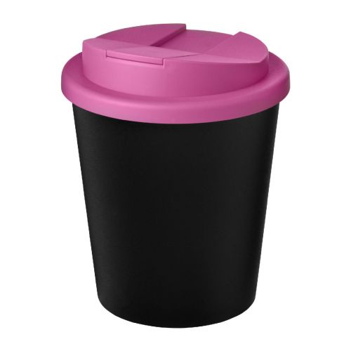 AMERICANO® ESPRESSO -  Eco 250 ml recycelter Isolierbecher mit auslaufsicherem Deckel