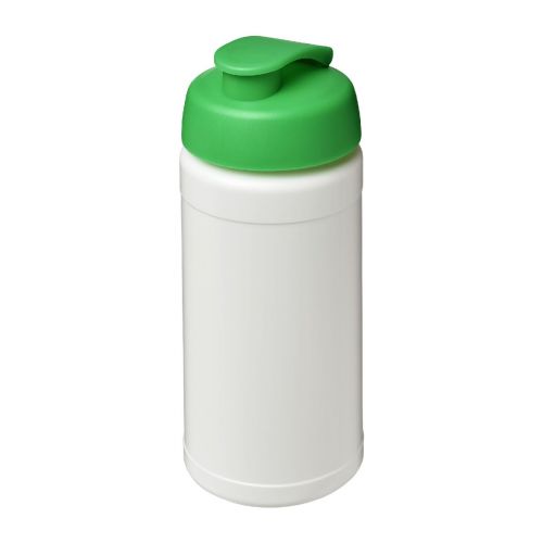 BASELINE -  500 ml recycelte Sportflasche mit Klappdeckel