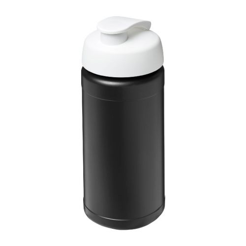 BASELINE -  500 ml recycelte Sportflasche mit Klappdeckel