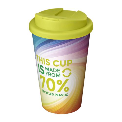 BRITE-AMERICANO® -  Eco 350 ml Isolierbecher mit auslaufsicherem Deckel