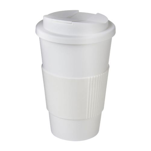 - Americano® 350 ml Isolierbecher mit Schutzring & auslaufsicherem Schraubverschluss