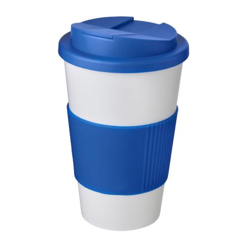 - Americano® 350 ml Isolierbecher mit Schutzring & auslaufsicherem Schraubverschluss