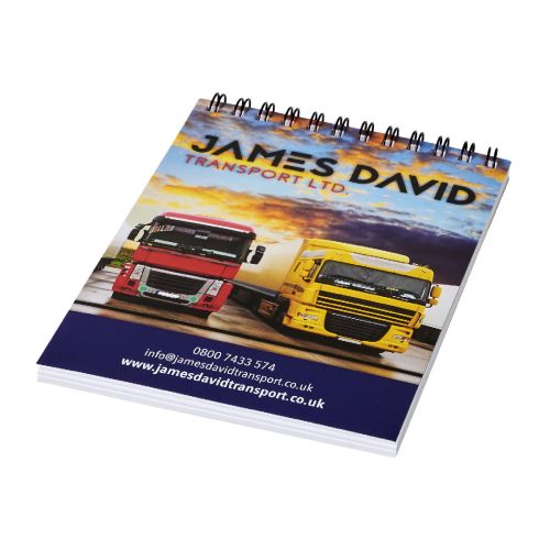 - Desk-Mate® A6 Notizbuch mit Spiralbindung