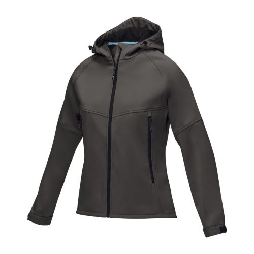 COLTAN -  Softshelljacke aus recyceltem Material für Damen