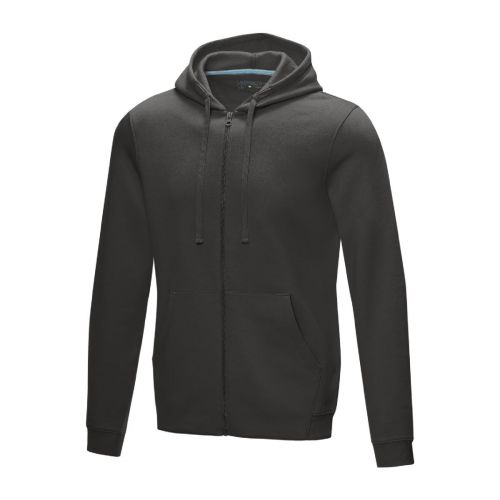 RUBY -  Hoodie mit durchgehendem Reißverschluss aus Bio-Material für Herren