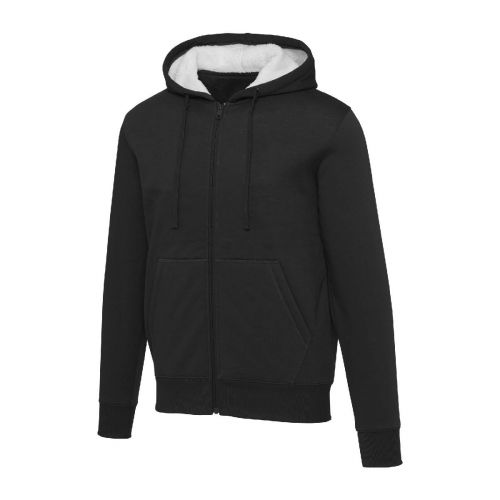 NATRON -  Sherpa-Kapuzenjacke mit Reißverschluss