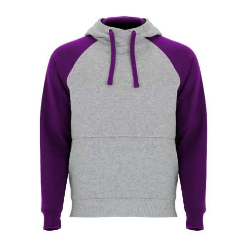 BADET -  zweifarbiger Kapuzenpullover Unisex