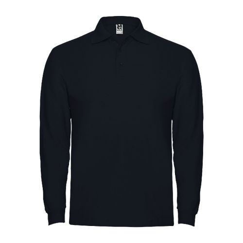 ESTRELLA -  Langarm Poloshirt für Herren
