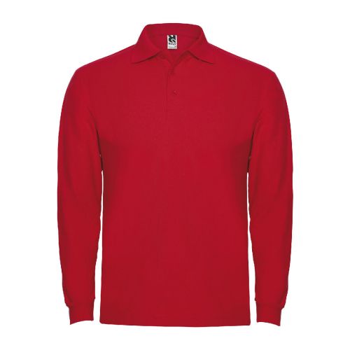 ESTRELLA -  Langarm Poloshirt für Herren