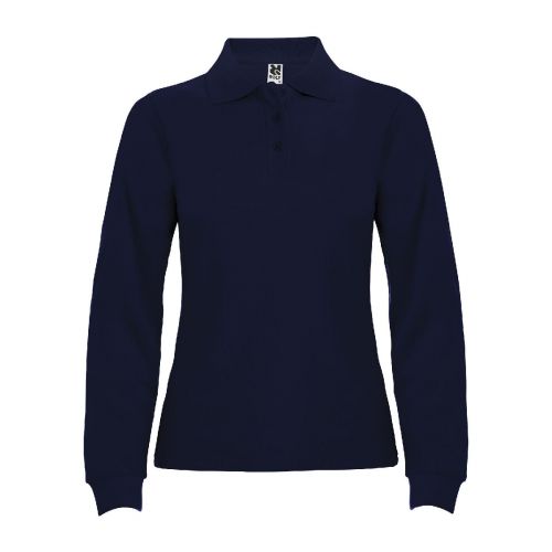 ESTRELLA -  Langarm Poloshirt für Damen