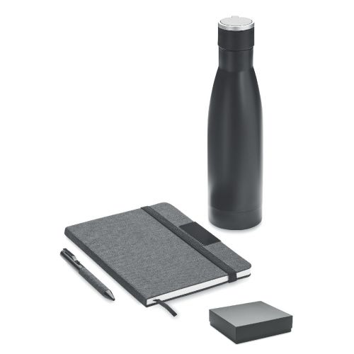 YOKOSO - Set notizbuch mit flasche