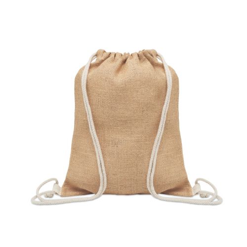 FUKURO - Jute beutel mit kordelzug