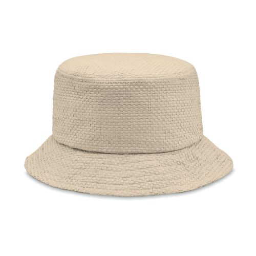 BILGOLA+ - Bucket hat papierstroh