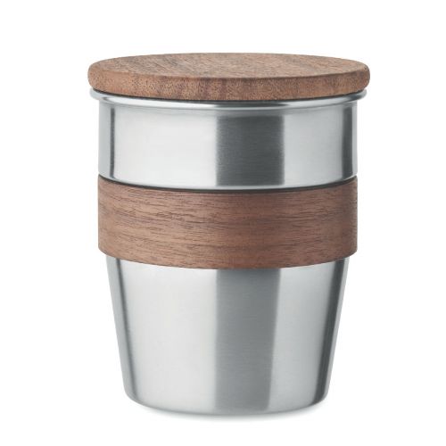 WALNUT - Einwandiger becher 350 ml