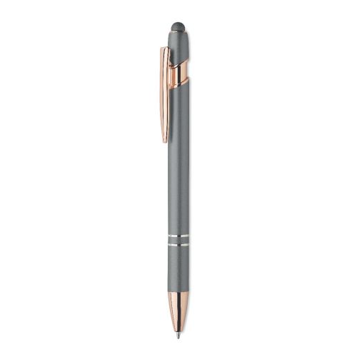 SCRIBBLE - Druckkugelschreiber aluminium