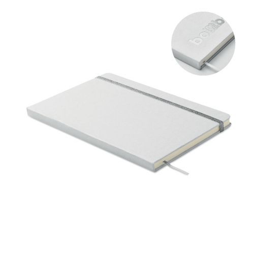 ROUTE WHITE - Din a5 notizbuch für gravur